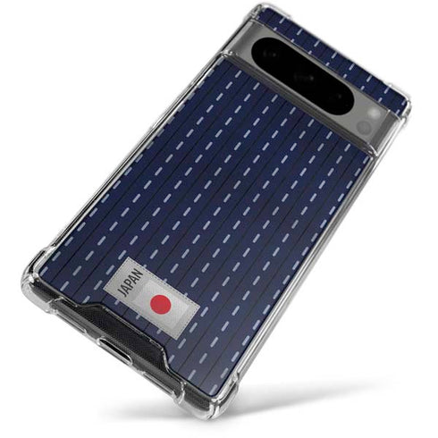 Japan Soccer Flag Google Pixel 8 Pro Clear Case